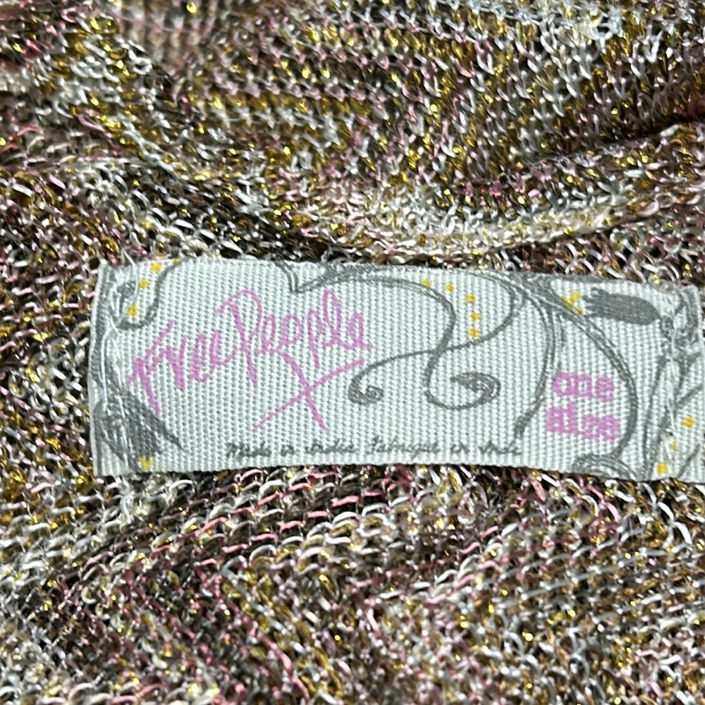 Free People Cairo Shimmer kimono - one Size - New 🛍️ - Picture 8 of 9